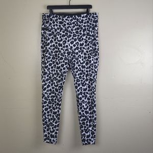 Lane Bryant The Allie Pull On Leopard Print Office Career Pant Size 18